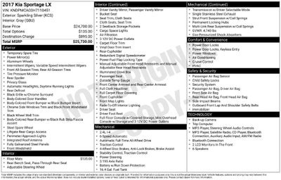 2017 Kia Sportage LX