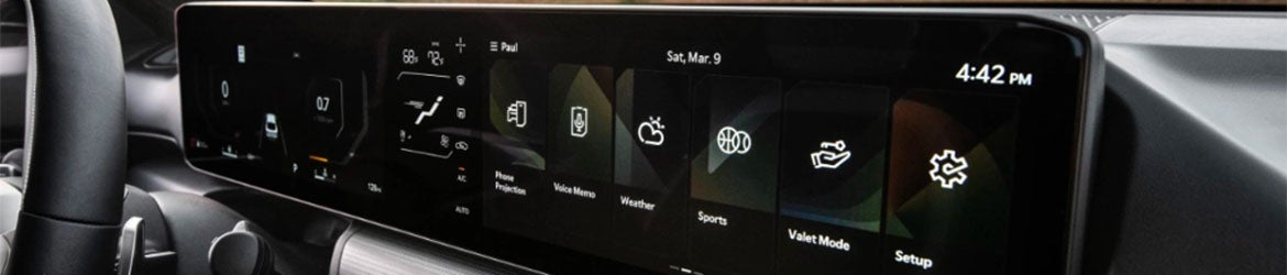 The infotainment system of the 2025 Kia K4 in Alliance, OH