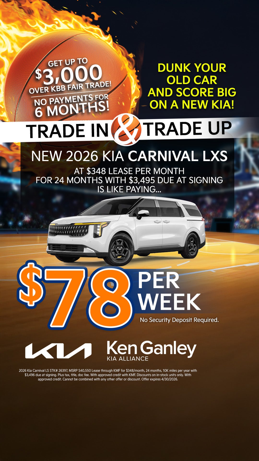 2026 Kia Carnival LXS